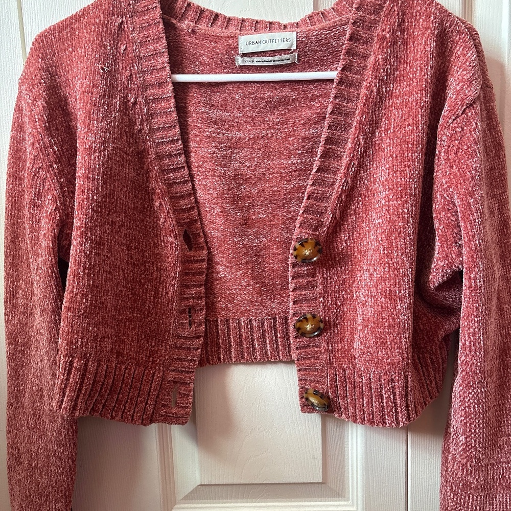 Urban Outfitters Cropped Knit Cardigan